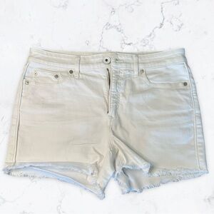 Vineyard Vines Candiani Denim Jean Shorts | Size 30 | White | Cut Off Shorts